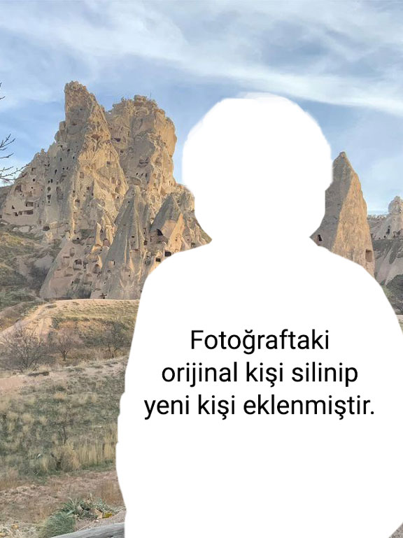 Arka Plan Değiştirme Hizmeti 33 Gerçek kişili, düzenleme öncesi manzara fotoğrafı