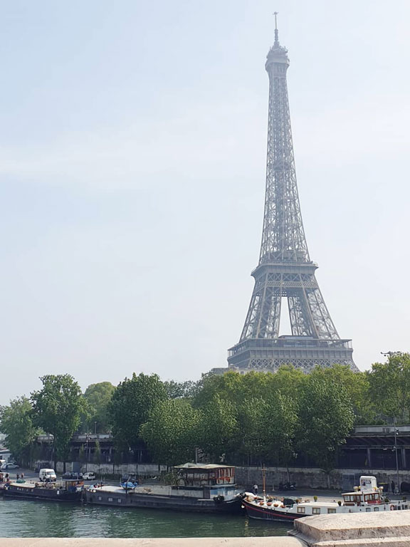 Arka Plan Değiştirme Hizmeti 35 Eyfel kulesi manzarası montaj öncesi