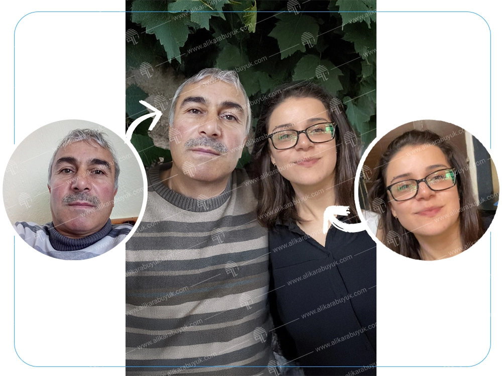 Hayatta olmayan sevdiklerimizi, geride kalanlarla aynı karede buluşturuyoruz. Anılara saygılı, gerçekçi ve duyguyu bozmayan fotoğraf düzenlemeleri.