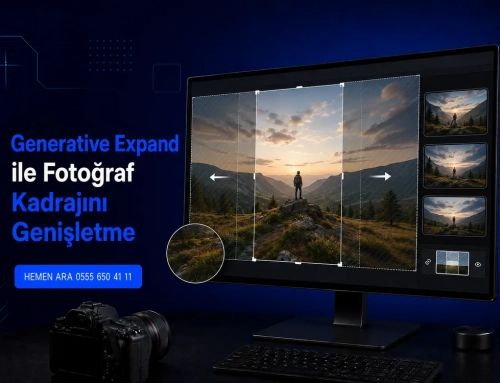 Generative Expand ile Fotoğraf Kadrajını Genişletme