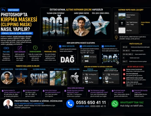 Photoshop’ta Kırpma Maskesi (Clipping Mask) Nasıl Yapılır?