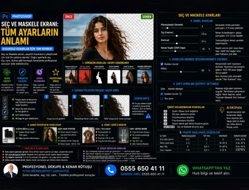 Seç ve Maskele Ekranı: Tüm Ayarların Anlamı